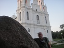 Каля Сафійскага сабора ў Полацку. 2014 г.